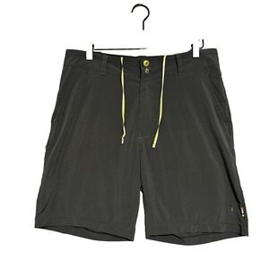 Smartwool Hike Shorts Mens M Black Merino Wool Blend Hiking Performance Gorpcore